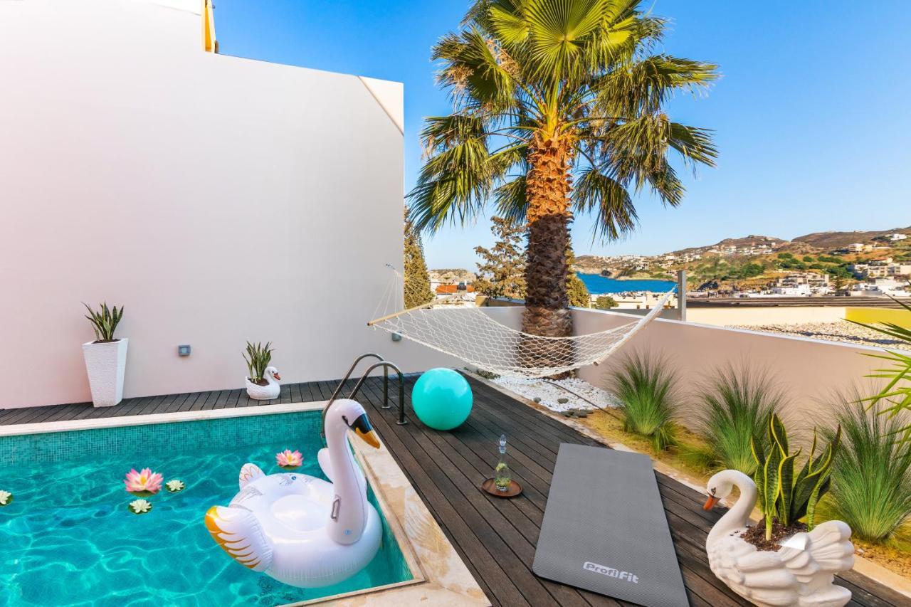 Palm Beach Home Agia Pelagia  Buitenkant foto