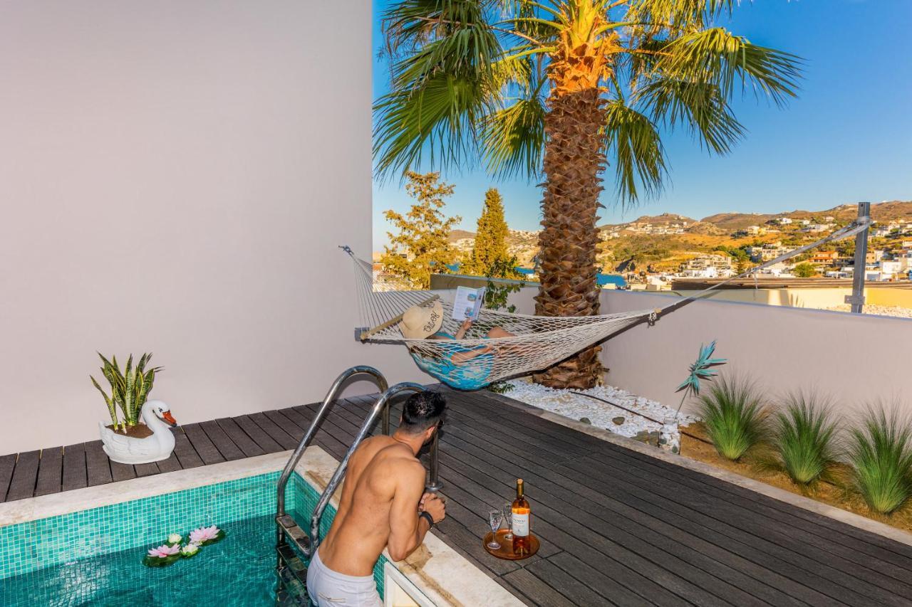 Palm Beach Home Agia Pelagia  Buitenkant foto
